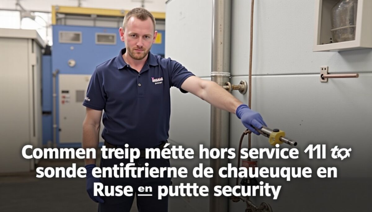 Guide pratique : Comment mettre hors service une sonde extérieure de chaudière en toute sécurité