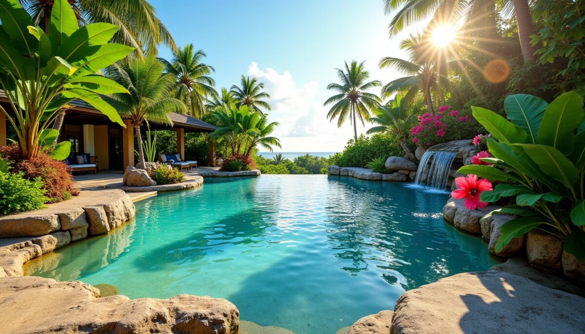 Créer un havre exotique chez soi : Le guide complet de la piscine lagon pour un jardin tropical Créer un havre exotique chez soi : Le guide complet de la piscine lagon pour un jardin tropical