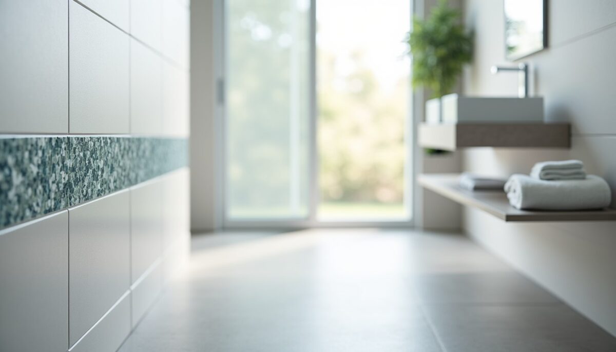 Quelle hauteur choisir pour une frise de salle de bain ? Guide pratique des conseils esthétiques et techniques Quelle hauteur choisir pour une frise de salle de bain ? Guide pratique des conseils esthétiques et techniques